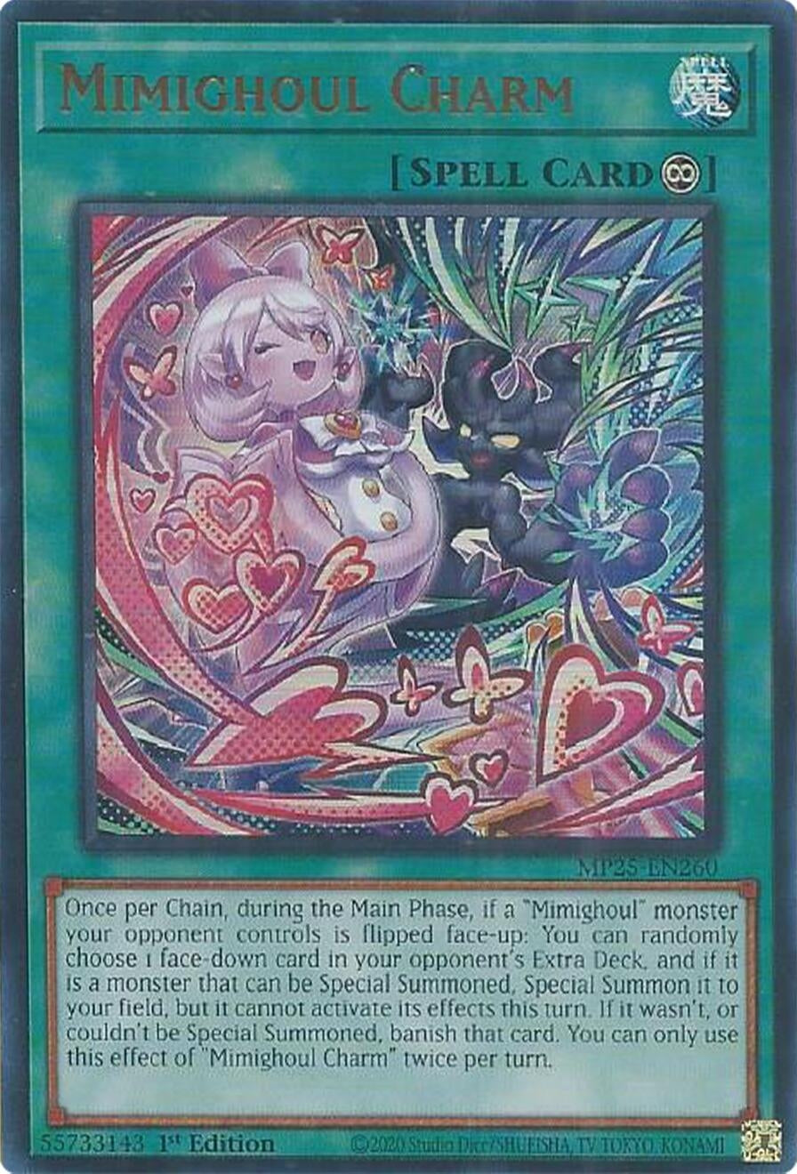 Mimighoul Charm (MP25-EN260)  Ultra Rare