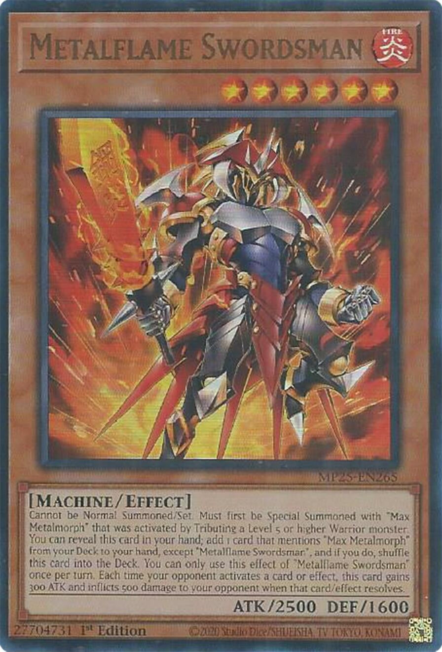 Metalflame Swordsman (MP25-EN265)  Ultra Rare