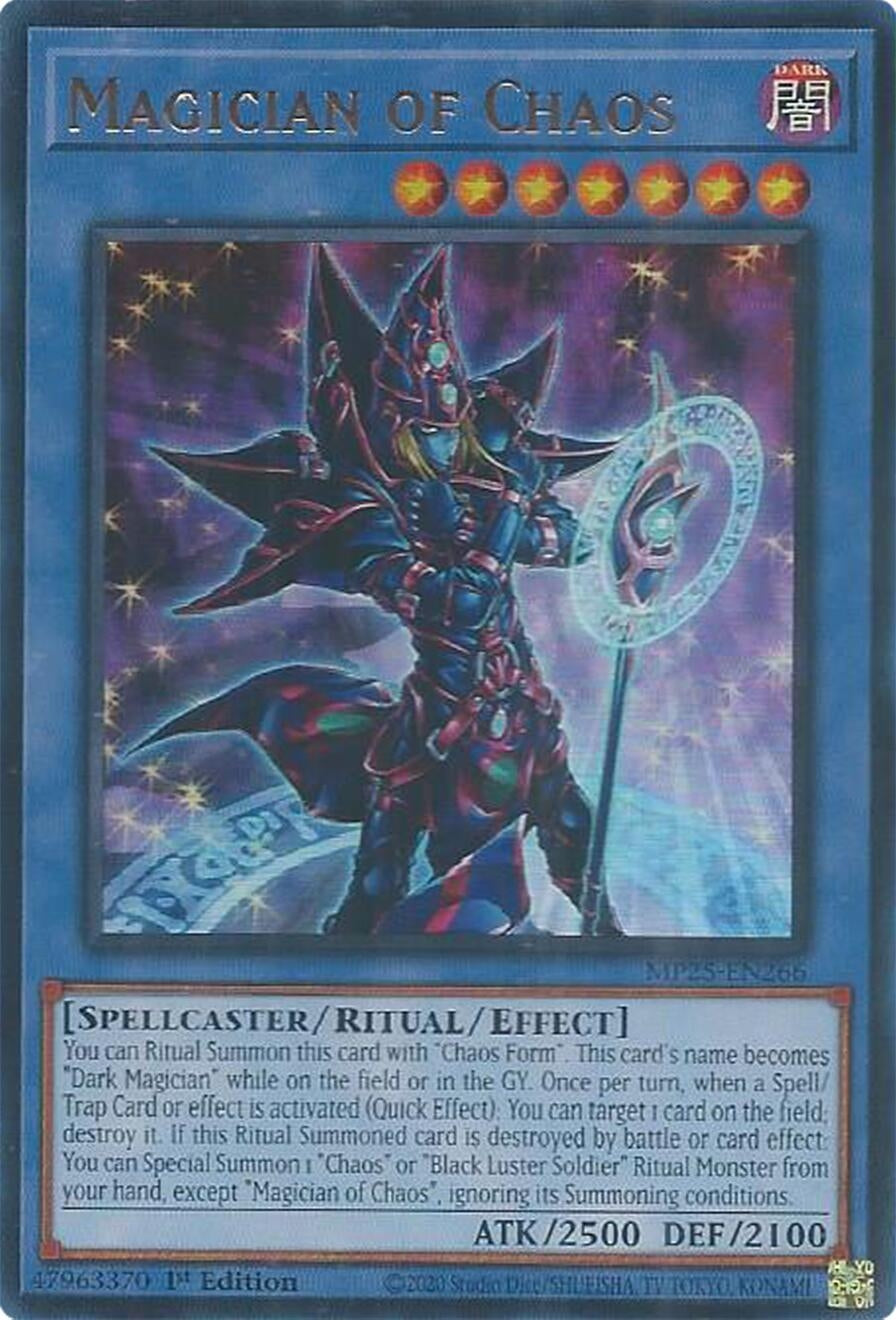 Magician of Chaos (MP25-EN266)  Ultra Rare