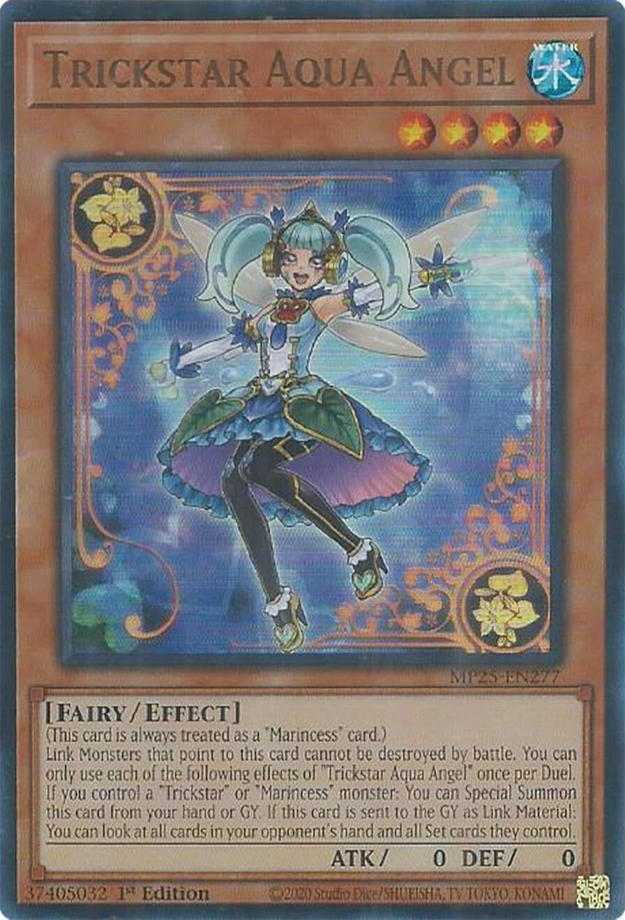 Trickstar Aqua Angel (MP25-EN277)  Ultra Rare