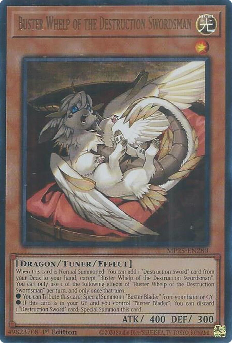 Buster Whelp of the Destruction Swordsman (MP25-EN280)  Ultra Rare
