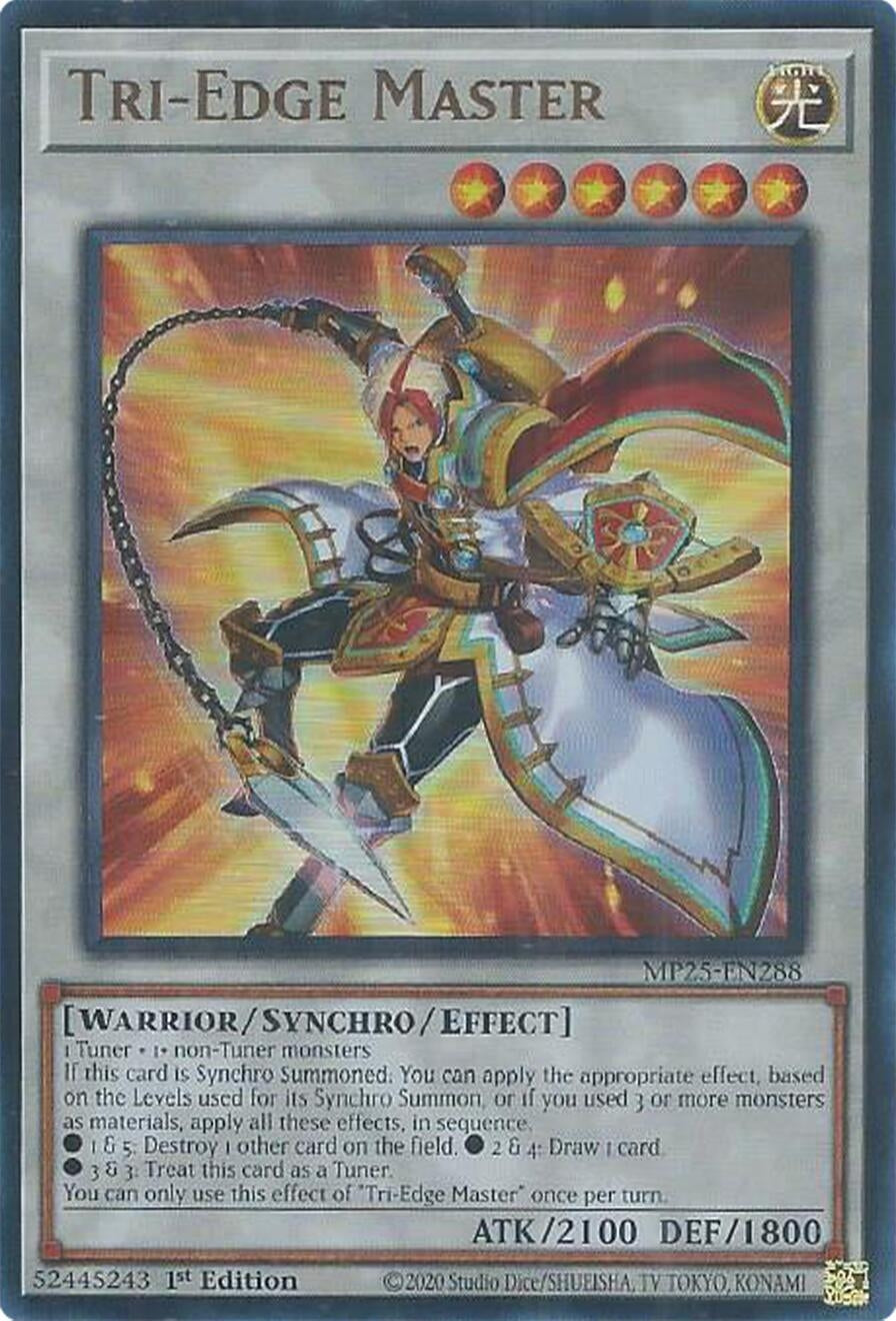 Tri-Edge Master (MP25-EN288)  Ultra Rare