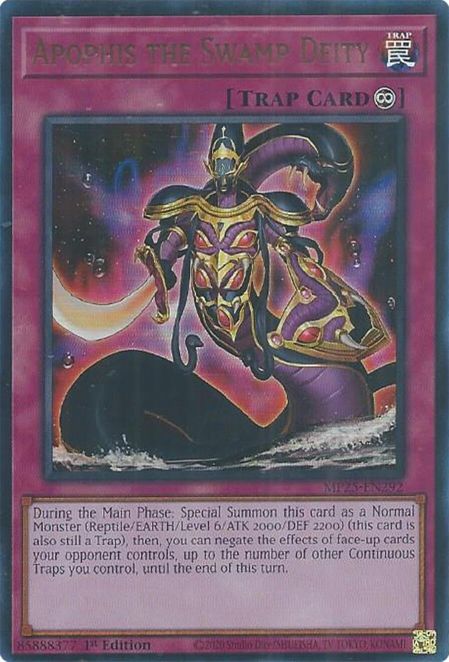 Apophis the Swamp Deity (MP25-EN292)  Ultra Rare
