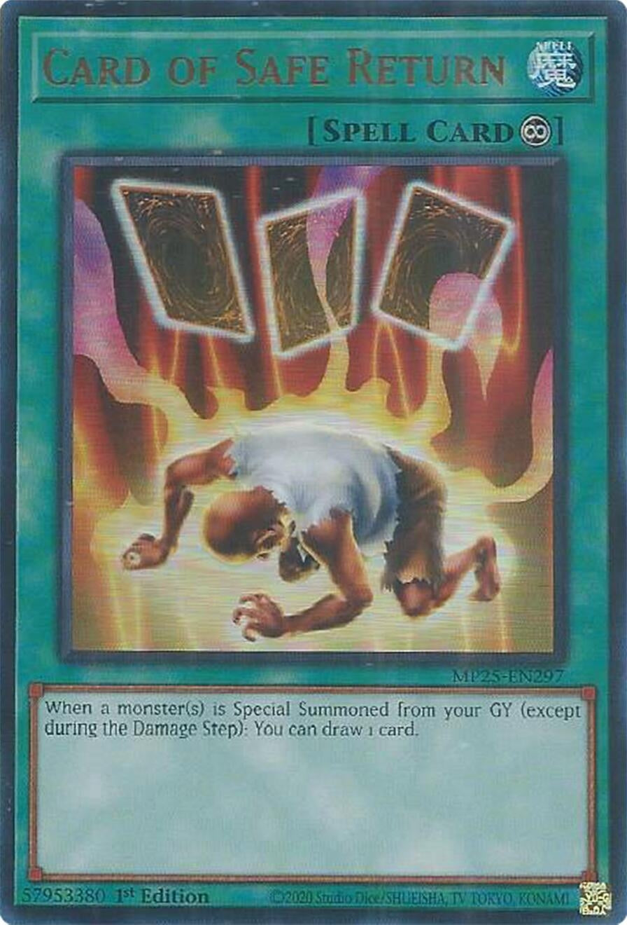 Card of Safe Return (MP25-EN297)  Ultra Rare