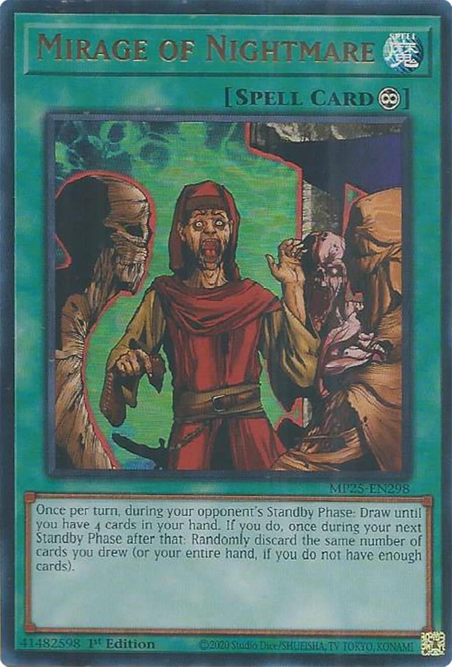 Mirage of Nightmare (MP25-EN298)  Ultra Rare