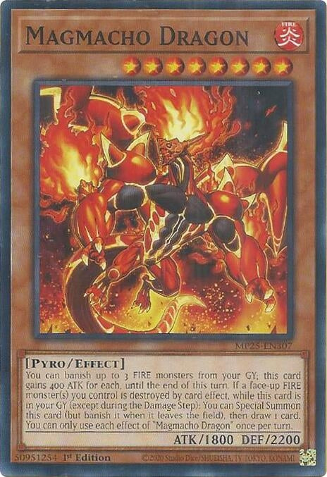 Magmacho Dragon (MP25-EN307)  Common