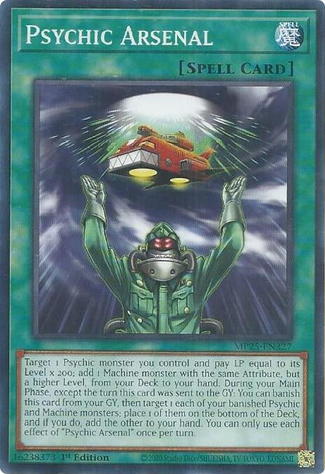 Psychic Arsenal (MP25-EN327)  Common