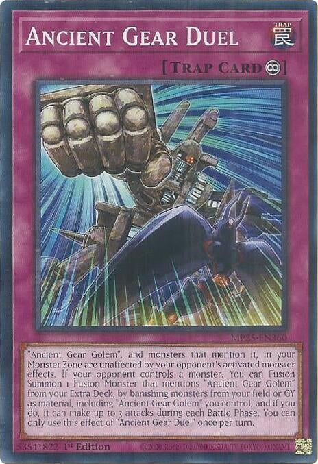 Ancient Gear Duel (MP25-EN360)  Common