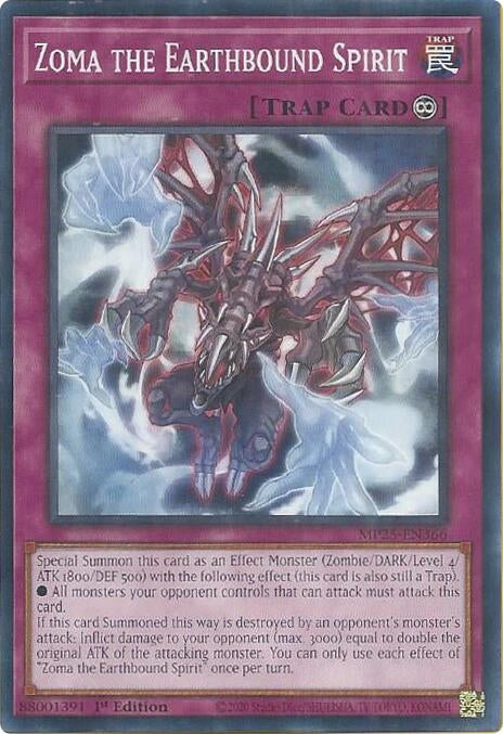 Zoma the Earthbound Spirit (MP25-EN366)  Common