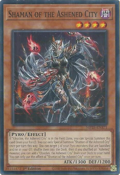 Shaman of the Ashened City (MP25-EN371)  Common