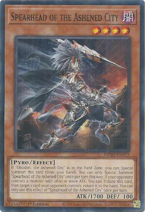 Spearhead of the Ashened City (MP25-EN372)  Common