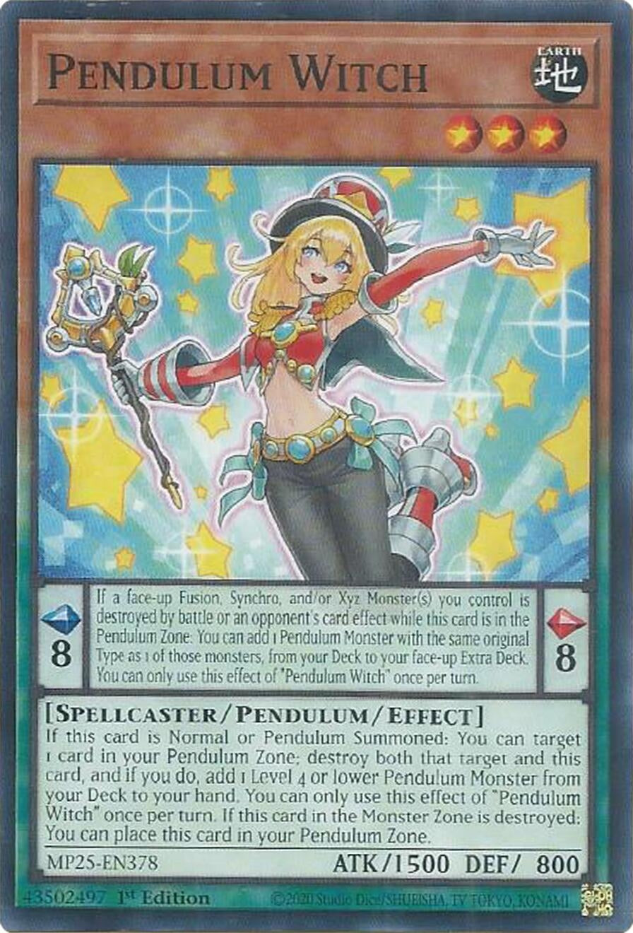 Pendulum Witch (MP25-EN378)  Common