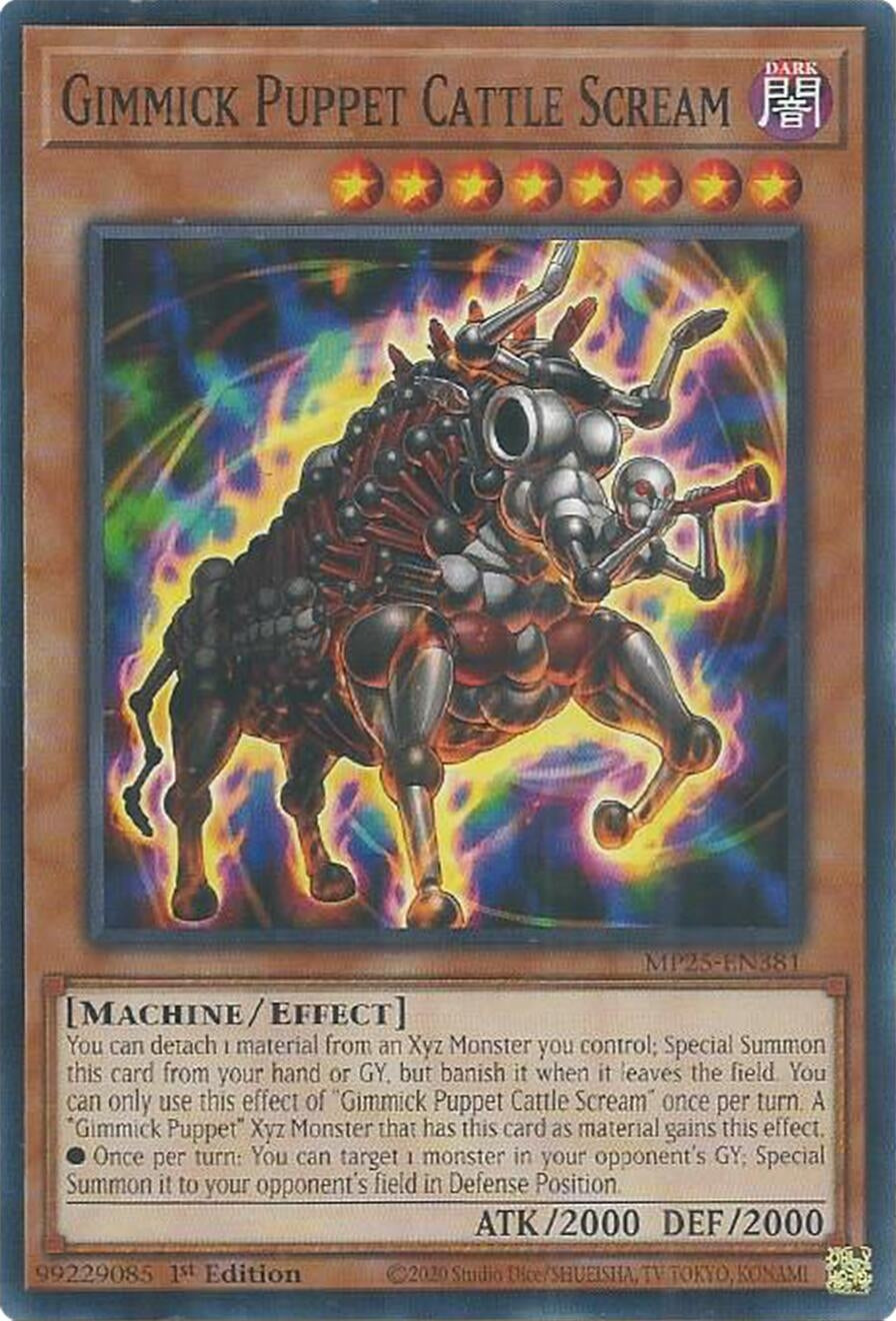 Gimmick Puppet Cattle Scream (MP25-EN381)  Common