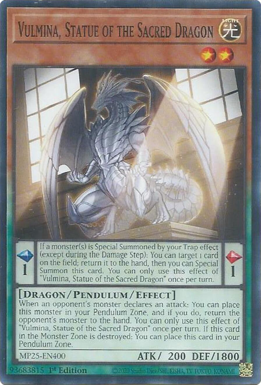Vulmina, Statue of the Sacred Dragon (MP25-EN400)  Common