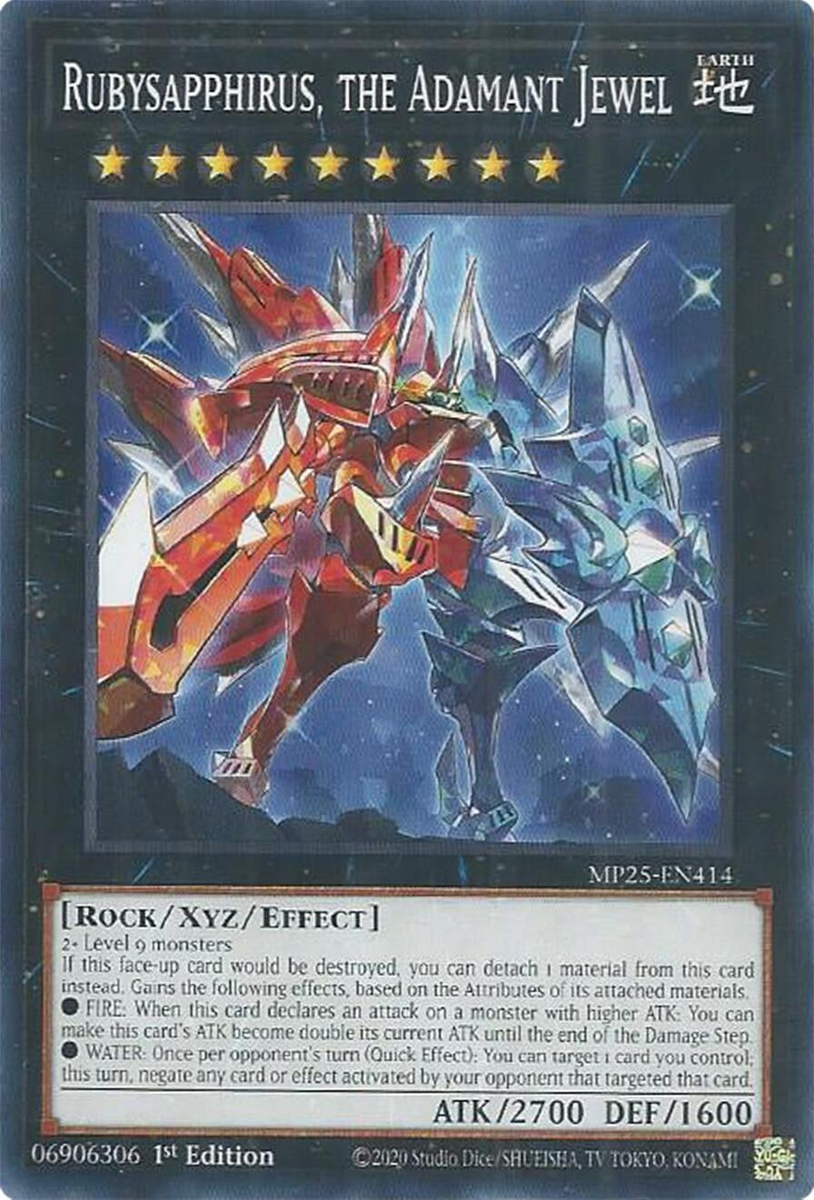 Rubysapphirus, the Adamant Jewel (MP25-EN414)  Common