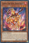 Cursed Fire King Doom Burst (MP25-EN436)  Common