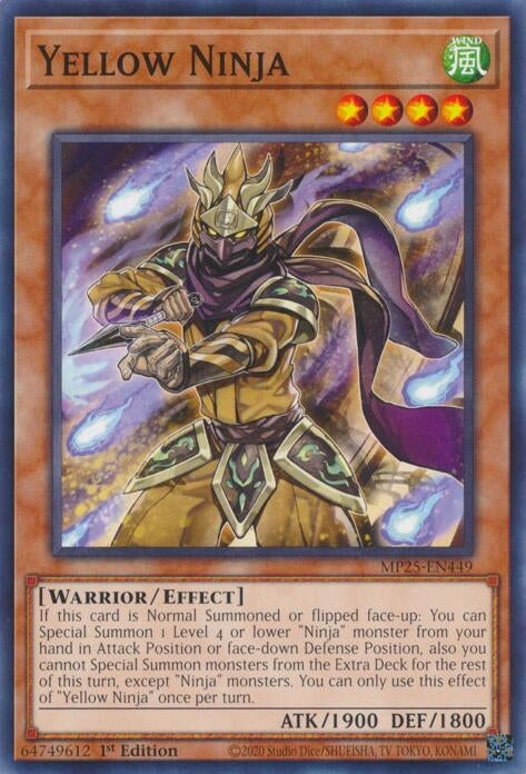 Yellow Ninja (MP25-EN449)  Common