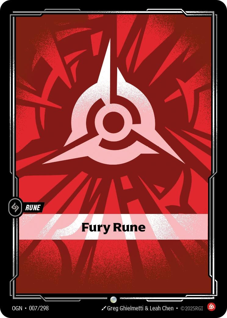 Fury Rune (007/298) Common