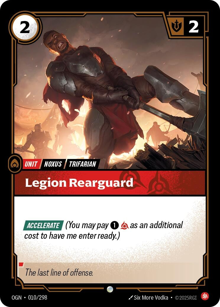 Legion Rearguard (010/298) Common