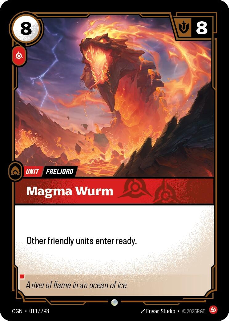 Magma Wurm (011/298) Common