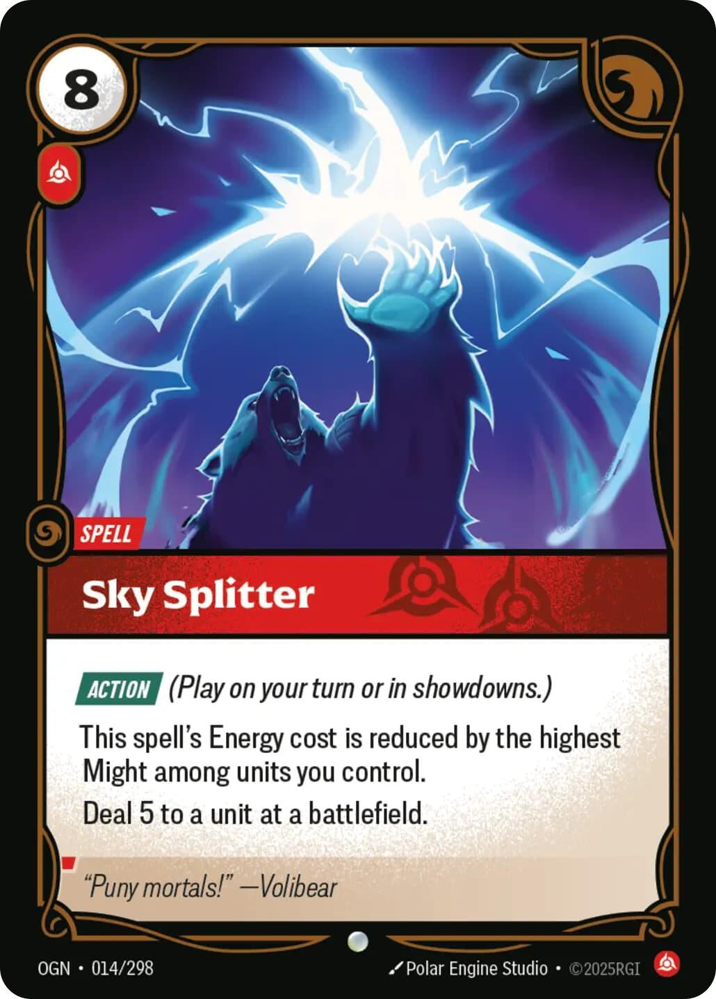Sky Splitter (014/298) (Foil) Common