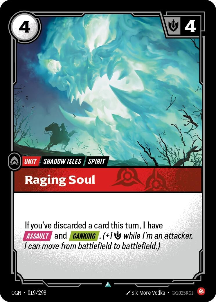 Raging Soul (019/298) (Foil) Uncommon