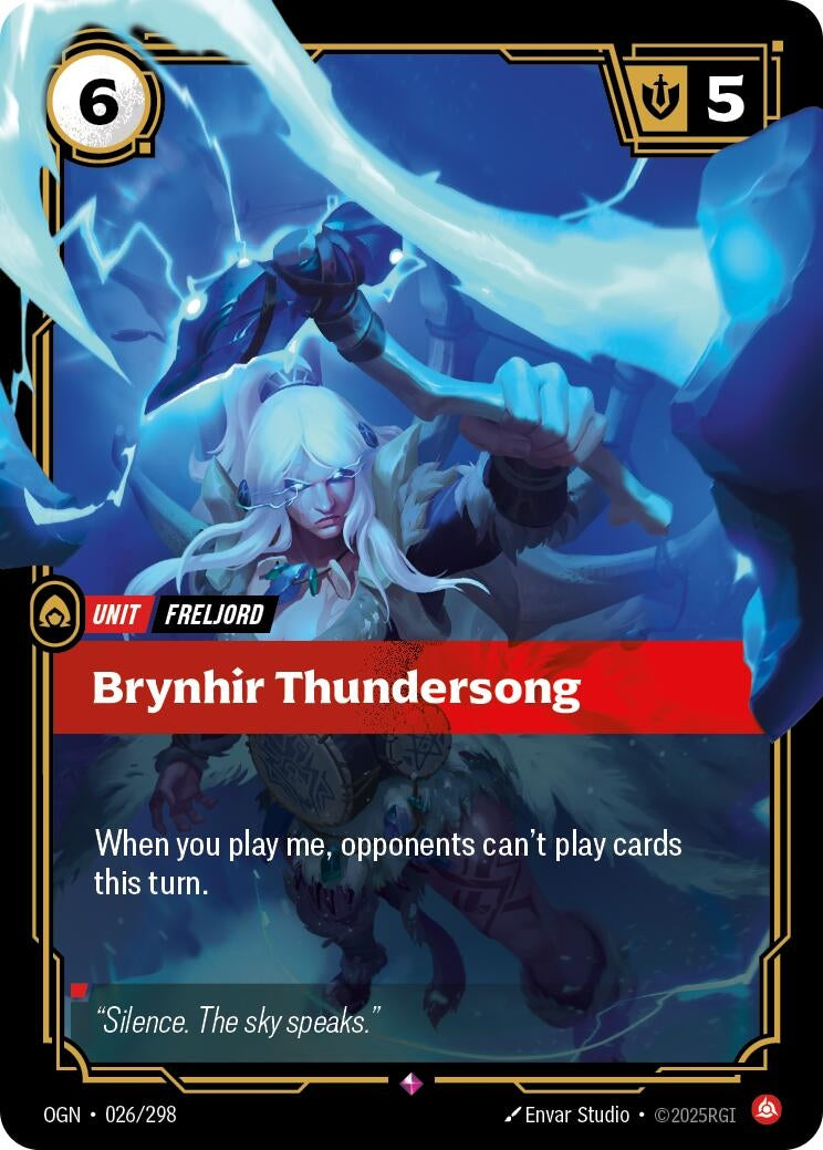 Brynhir Thundersong (026/298) (Foil) Rare