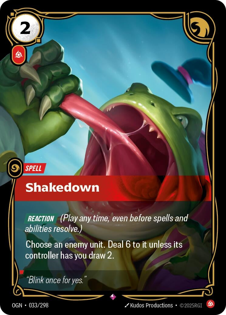 Shakedown (033/298) (Foil) Rare