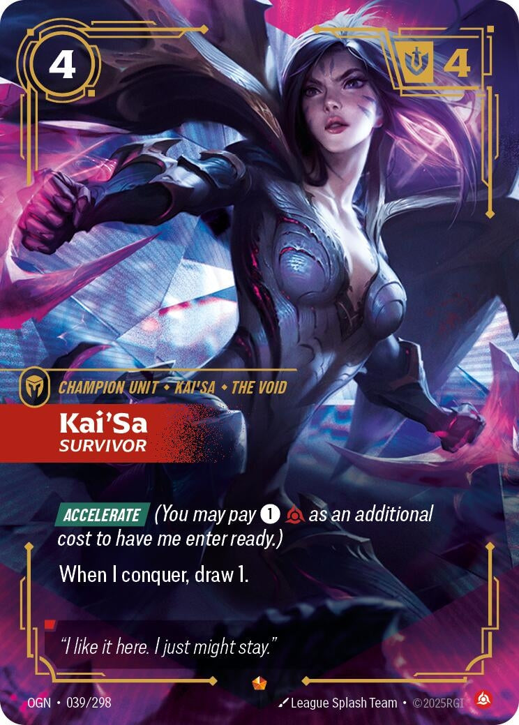 Kai'Sa - Survivor (039/298) (Foil) Epic