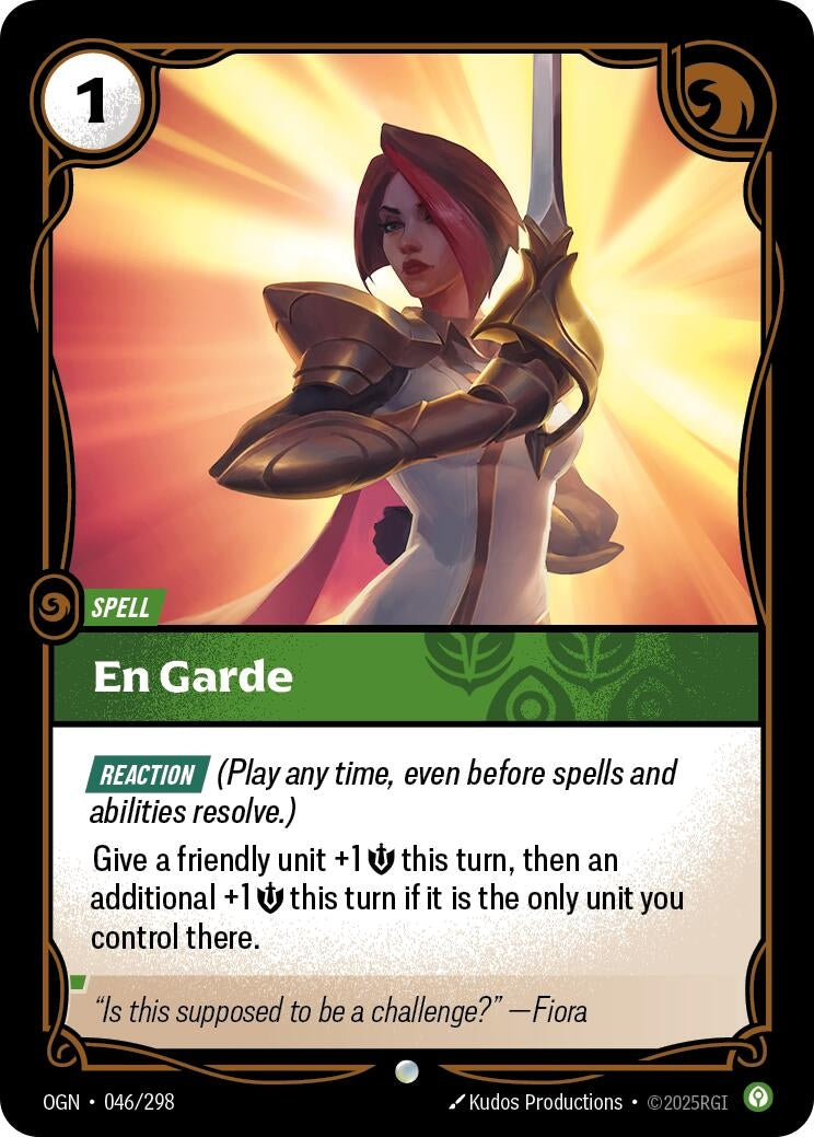 En Garde (046/298) (Foil) Common
