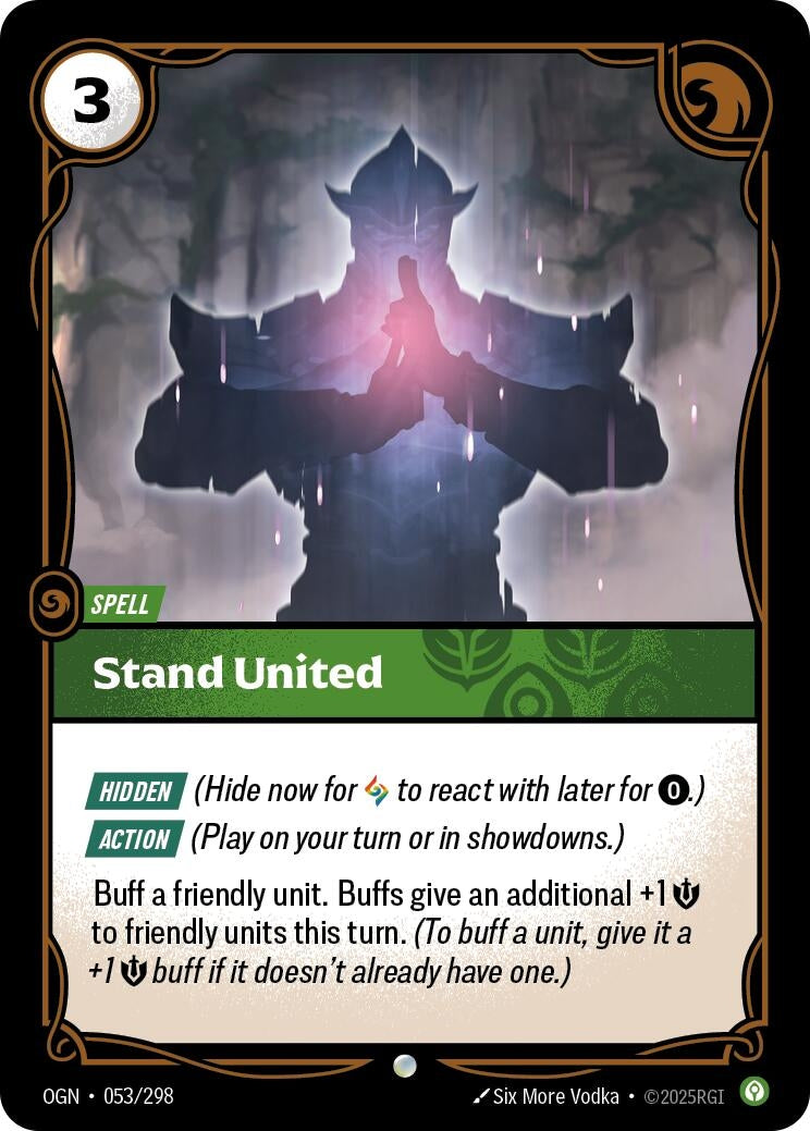 Stand United (053/298) Common