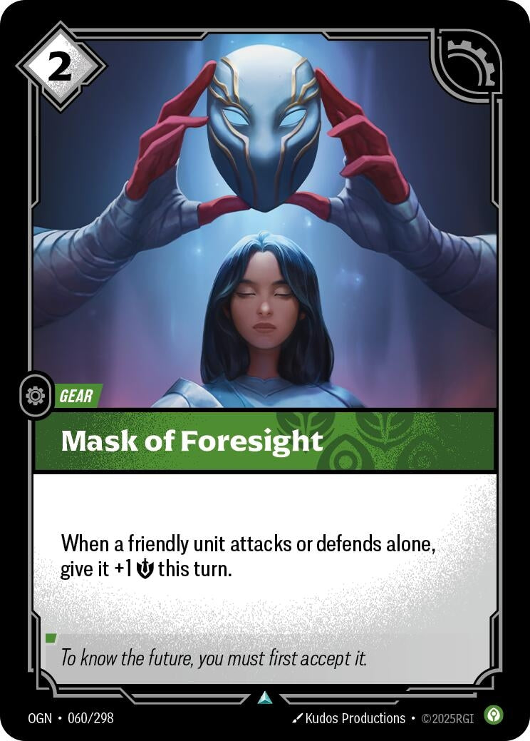 Mask of Foresight (060/298) Uncommon