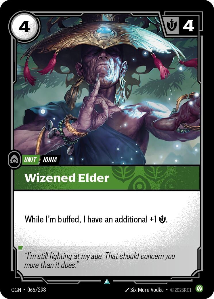 Wizened Elder (065/298) (Foil) Uncommon
