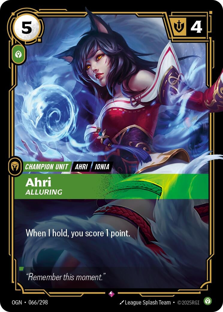 Ahri - Alluring (066/298) (Foil)