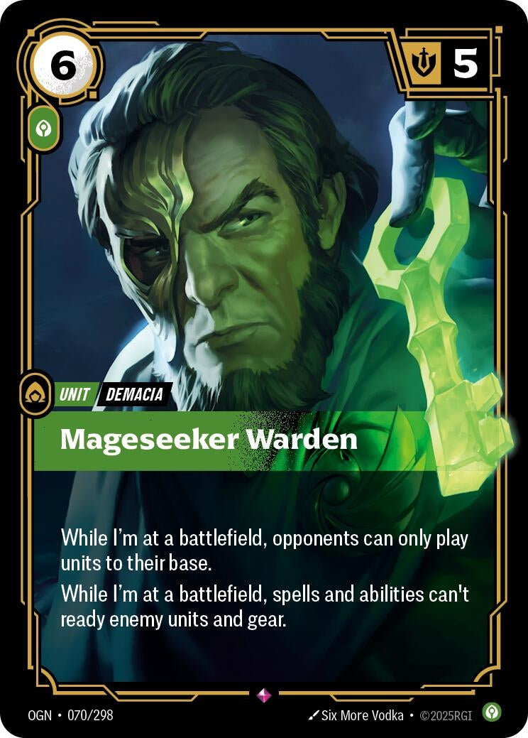 Mageseeker Warden (070/298) (Foil) Rare