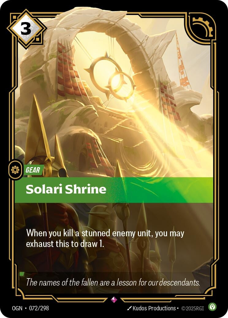 Solari Shrine (072/298) (Foil) Rare