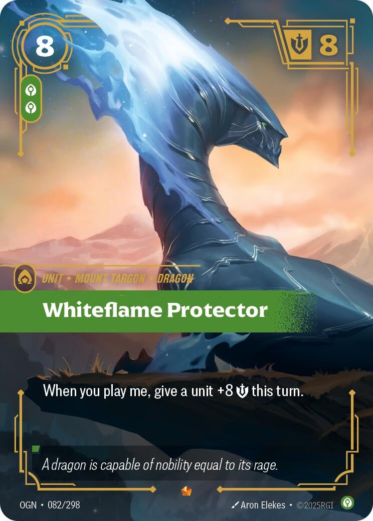 Whiteflame Protector (082/298) (Foil) Epic