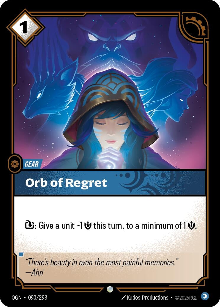 Orb of Regret (090/298) (Foil) Common