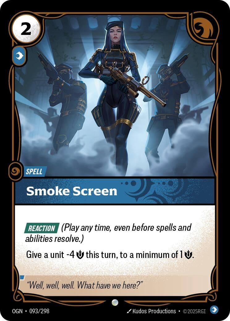 Smoke Screen (093/298) (Foil) Common