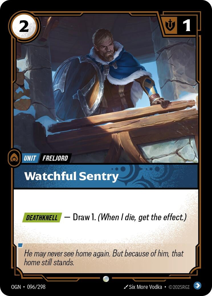 Watchful Sentry (096/298) (Foil) Common