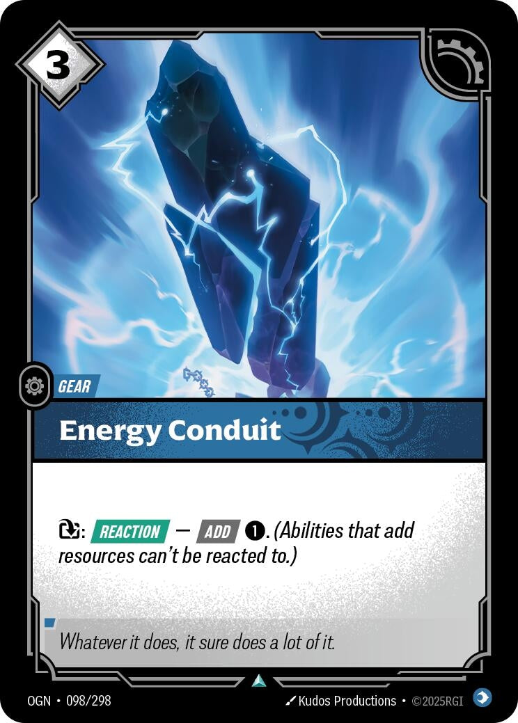 Energy Conduit (098/298) (Foil) Uncommon