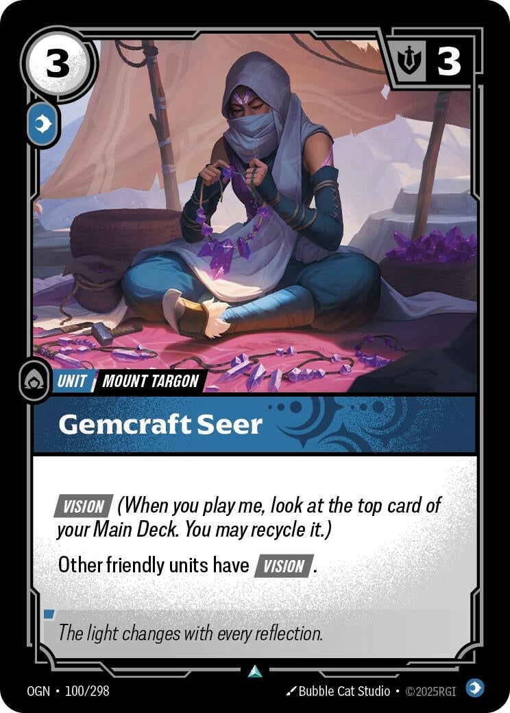 Gemcraft Seer (100/298) Uncommon