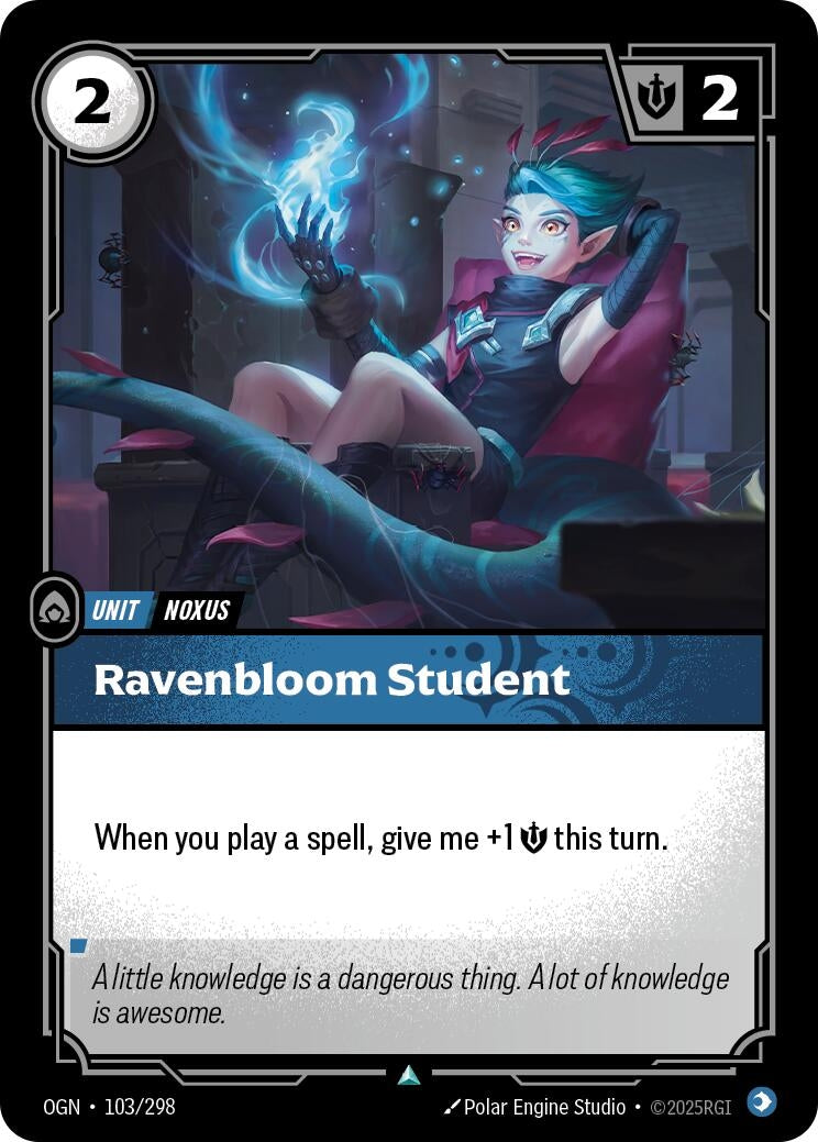 Ravenbloom Student (103/298) Uncommon