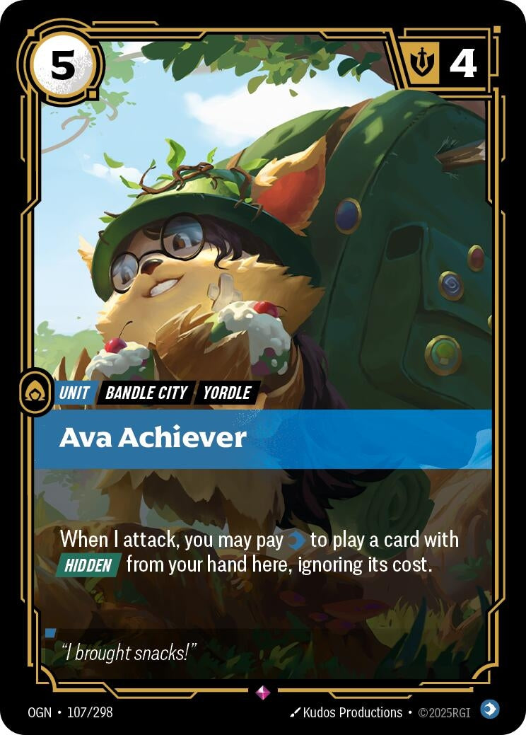 Ava Achiever (107/298) (Foil) Rare