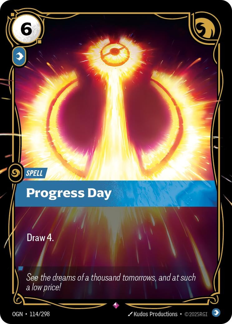 Progress Day (114/298) (Foil) Rare