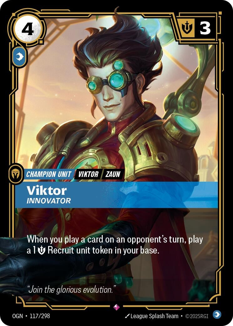 Viktor - Innovator (117/298) (Foil) Rare