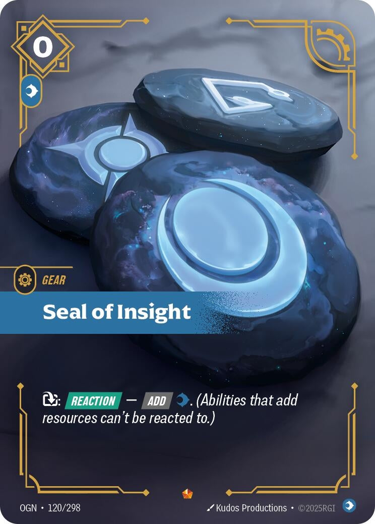 Seal of Insight (120/298) (Foil) Epic