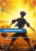 Unchecked Power (123/298) (Foil) Epic