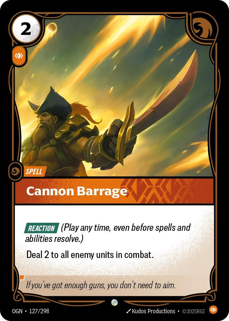 Cannon Barrage (127/298) Common