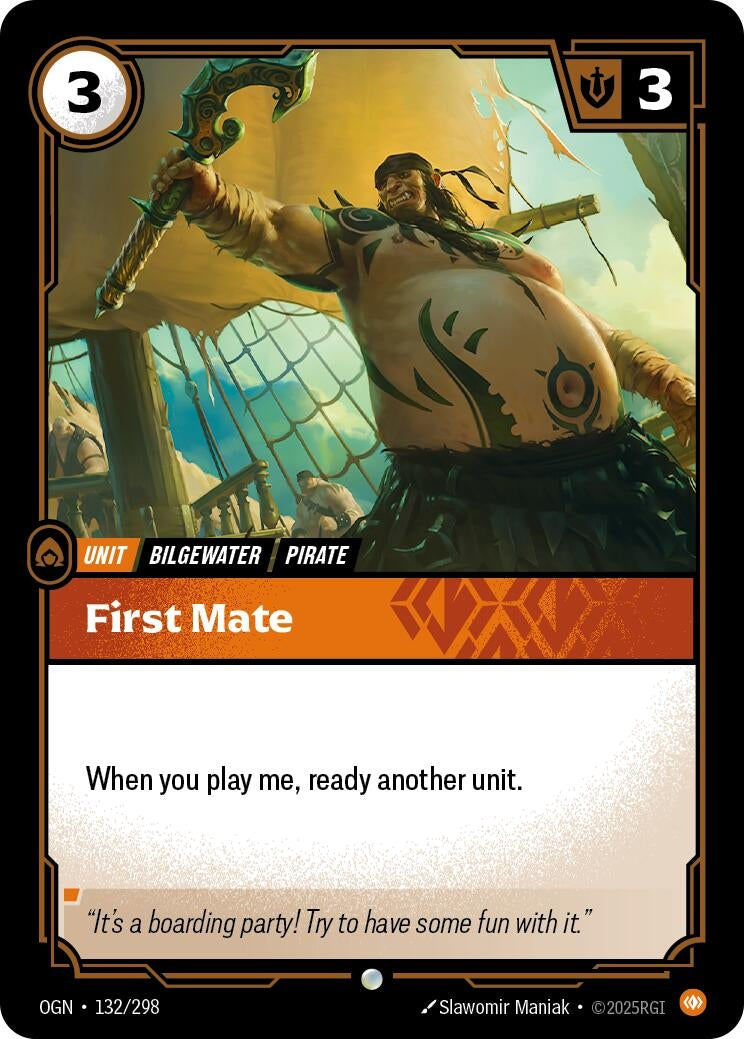 First Mate (132/298) (Foil) Common